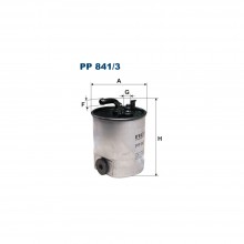 PP 841/3 FILTRON Фильтр топливный MERSEDES FF19059